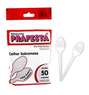 COLHER DESC SABOR DE FESTA SOBREMESA C/50