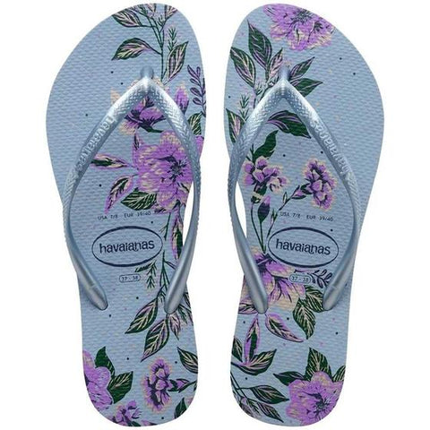 HAVAIANAS SLIM ORGANIC AZUL ASHLEY 37/38