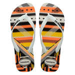 HAVAIANAS TREND BRANCO/AMARELO 41/42