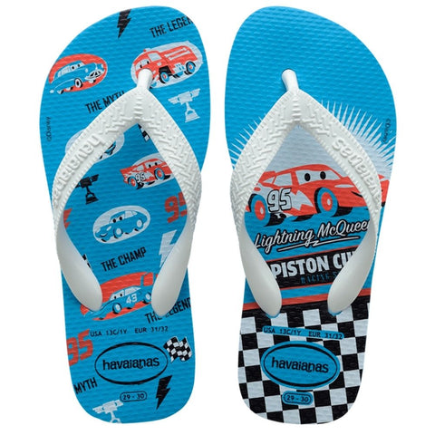 HAVAIANAS KIDS CARS TURQUESA BCO BCO 27/28