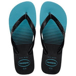 HAVAIANAS TOP BASIC PRETO/PRETO/AZUL 39/40