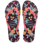 HAVAIANAS SLIM ROMANCE BERINJELA 39/40