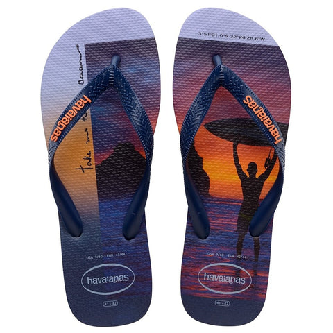 HAVAIANAS HYPE MARINHO/MARINHO/LARANJA 41/42