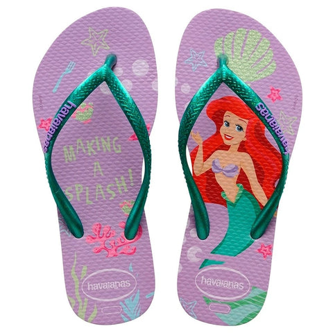 HAVAIANAS KIDS SLIM PRINCESS LILAS CALMO 33/34