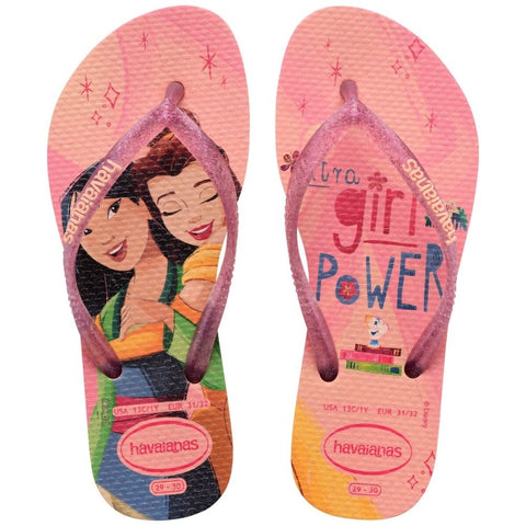 HAVAIANAS KIDS SLIM PRINCESS ROSA BALLET 33/34