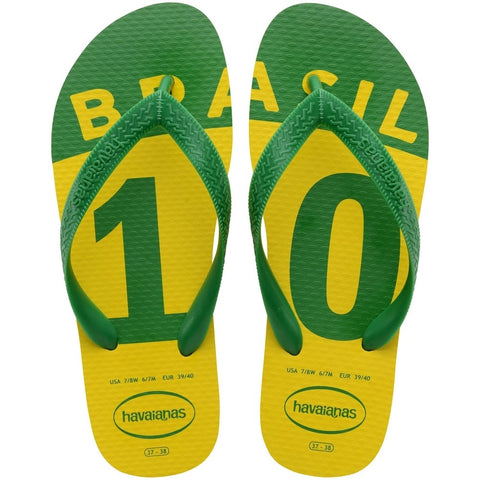 HAVAIANAS BRASIL 10 AMARELO CITRICO 41/42