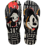 HAVAIANAS TOP DISNEY BRANCO/PRETO/PRETO 33/34