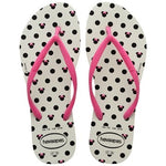 HAVAIANAS SLIM DISNEY BRANCO/ROSA FLUX 37/38