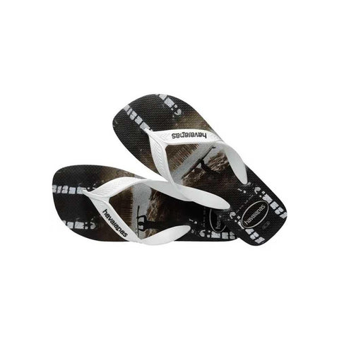 HAVAIANAS SURF PRETO/BRANCO 39/40