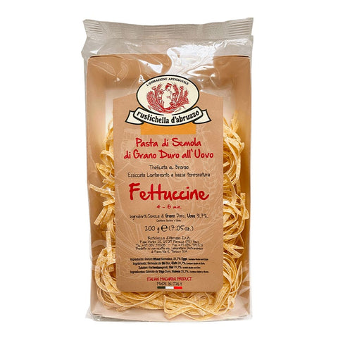 MACARRÃO RUSTICHELLA FETTUCCINE ALL UOVO 200g