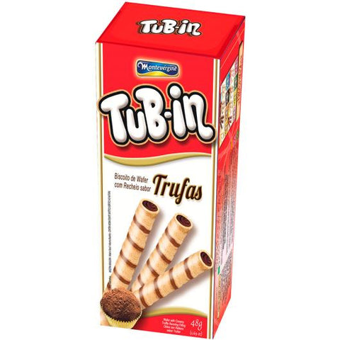 BISCOITO MONTEVERGINE TUBIN TRUFAS 48g
