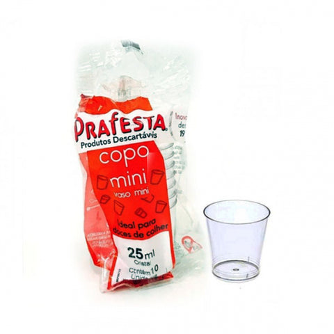 COPO DESCARTAVEL SABOR DE FESTA MINI 25ml C/10