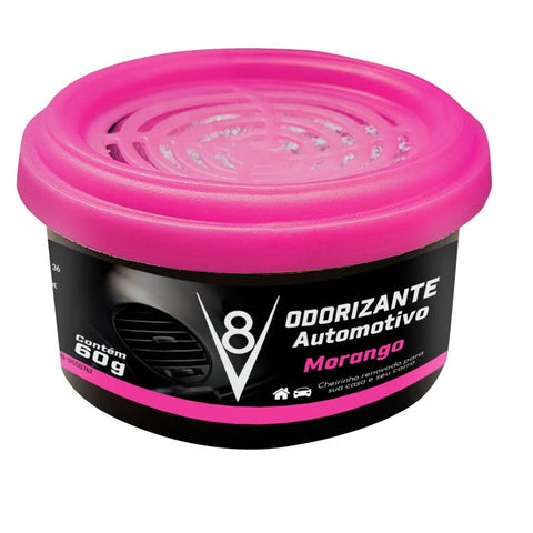 ODORIZADOR V8 GEL 60G MORANGO
