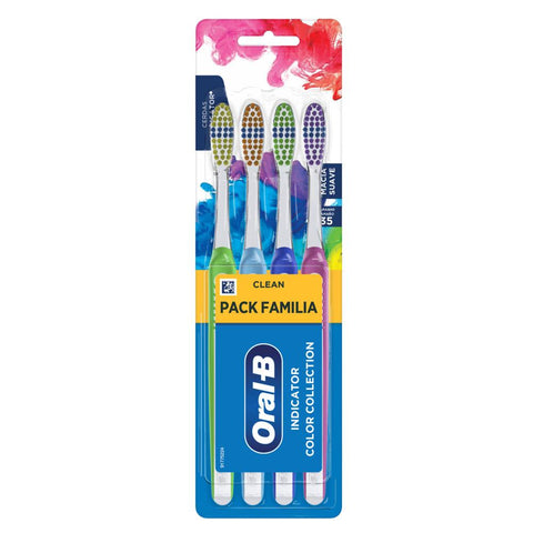 ESCOVA DENTAL ORAL B INDICATOR COLOR COLLETION MC C/4