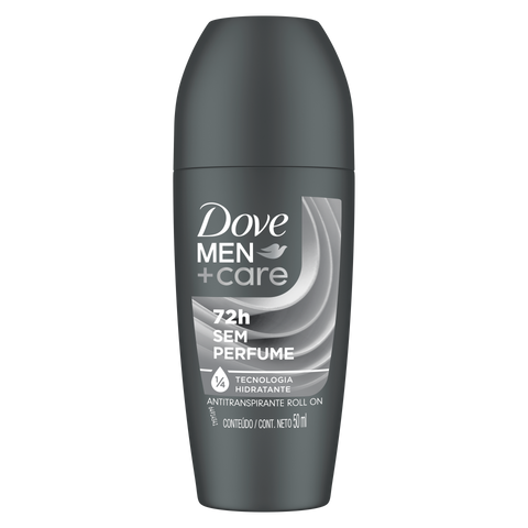 DESODORANTE DOVE ROLL-ON MEN 50ML S/ PERFUME