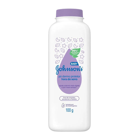 TALCO JOHNSONS BABY 100G HORA DO SONO
