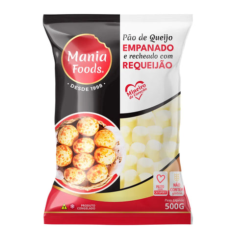 PAO DE QUEIJO EMPANADO M FOODS 500G REQUEIJAO