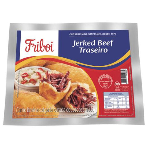CARNE SECA TRASEIRO JERKED BEEF 500g