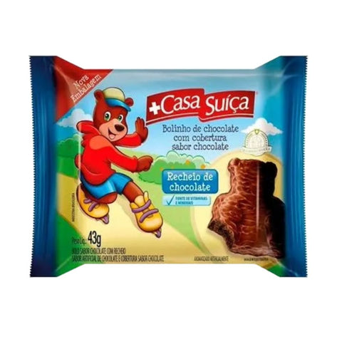 BOLO CASA SUICA URSINHO CHOC 43g