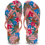 HAVAIANAS SLIM TROPICAL ROSA/BALLET/ROSA 37/38