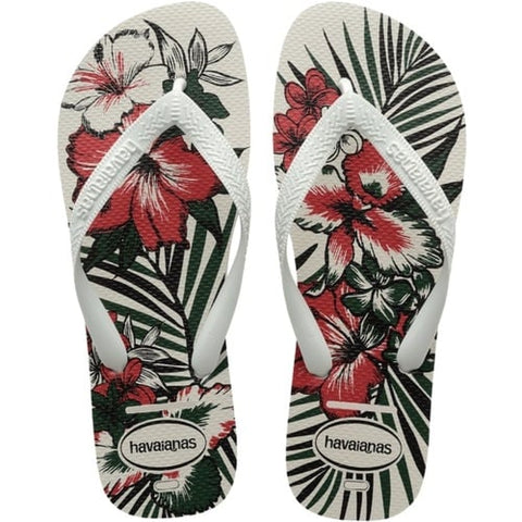 HAVAIANAS ALOHA BRANCO/BRANCO/PRETO 35/36
