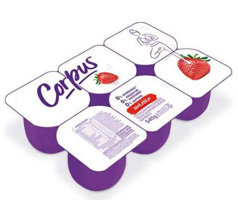IOGURTE DANONE CORPUS TRIPLO ZERO MORANGO 540g
