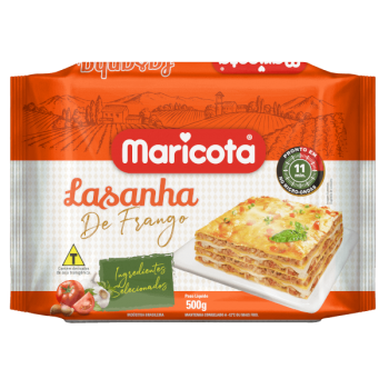 LASANHA MARICOTA DE FRANGO 500g