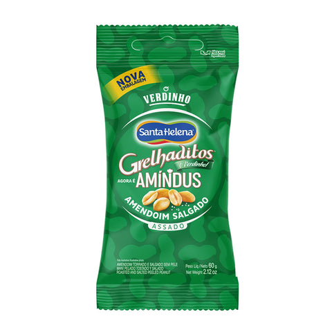 AMENDOIM STA HELENA SALGADO S/ PELE 60g
