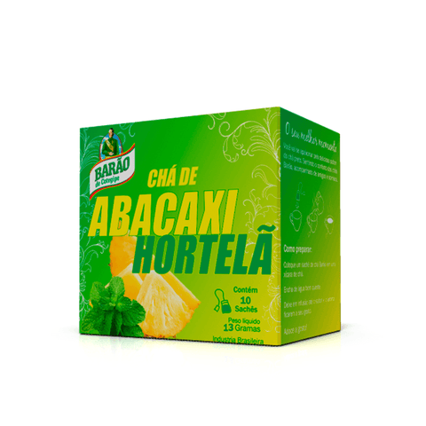 CHA BARAO ABACAXI HORTELA 13g