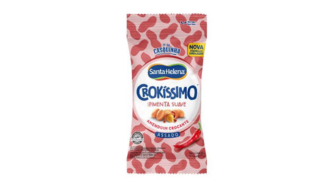 AMENDOIM STA HELENA CROKISSIMO 90G PIMENTA SUAVE