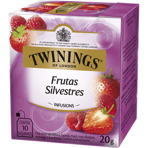 CHA TWININGS 20G FRUTAS SILVESTR