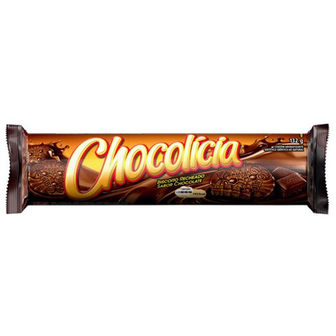 BISCOITO CHOCOLICIA RECH CHOCOLATE 132g
