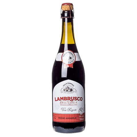 VINHO VILLA FABRIZIA LAMBRUSCO ROSSO AMABILE 750ml
