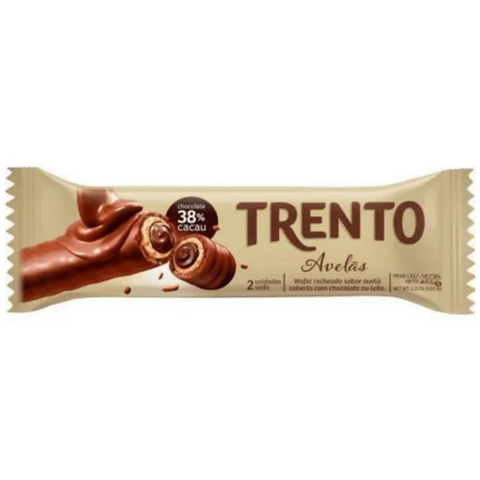 CHOCOLATE TRENTO WAFER 29G AVELA 38% CACAU