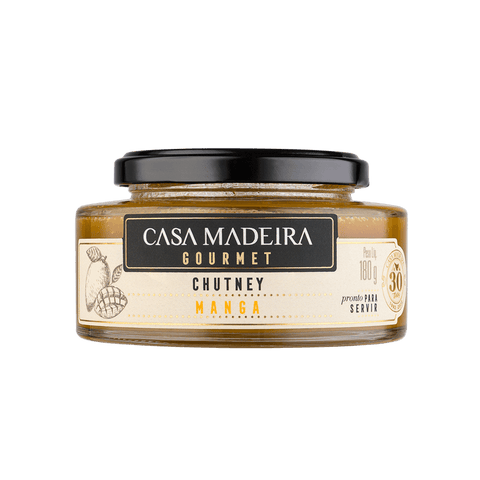 GELEIA CASA MADEIRA GOURMET CHUTNEY MANGA 180g