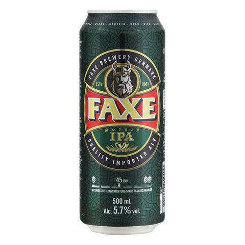 CERVEJA FAXE IPA 500ML