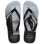 HAVAIANAS HYPE PRETO PRETO BRANCO 43/44