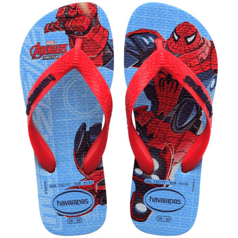 HAVAIANAS KIDS TOP MARVEL II AZUL WATER 35/36