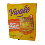 BISCOITO VIVALE CREAM CRACKER MANTEIGA 350g