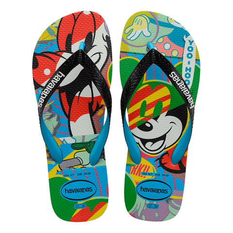 HAVAIANAS DISNEY STYLISH BRANCO TURQUESA 33/34