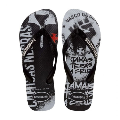 HAVAIANAS TOP TIMES VASCO PRETO/PRETO 39 40
