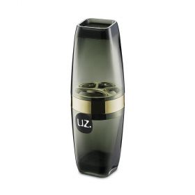 PORTA ESCOVA UZ PREMIUM C/TAMPA PRETO