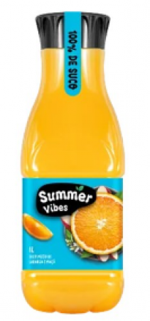 SUCO SUMMER LARANJA MAÇA 1l
