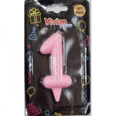 VELA MAGIC C/1 ROSA N1