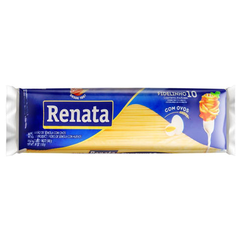 MACARRAO RENATA OVOS 500G FIDELINHO