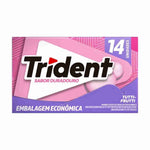 CHICLETE TRIDENT TUTTI - FRUTTI C/14  25,2g