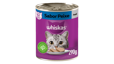 RACAO WHISKAS PEIXE LT 290G