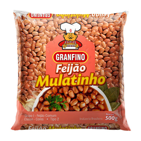 FEIJAO MULATINHO GRANFINO 500G