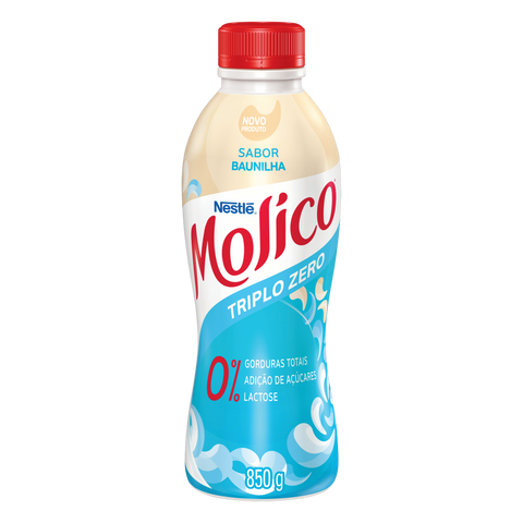 IOGURTE NESTLE MOLICO ZERO BAUNILHA 850g