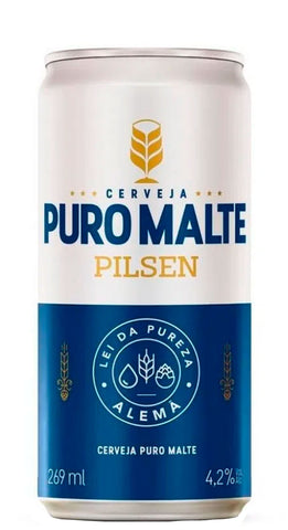 CERVEJA PURO MALTE PILSEN 269ml
